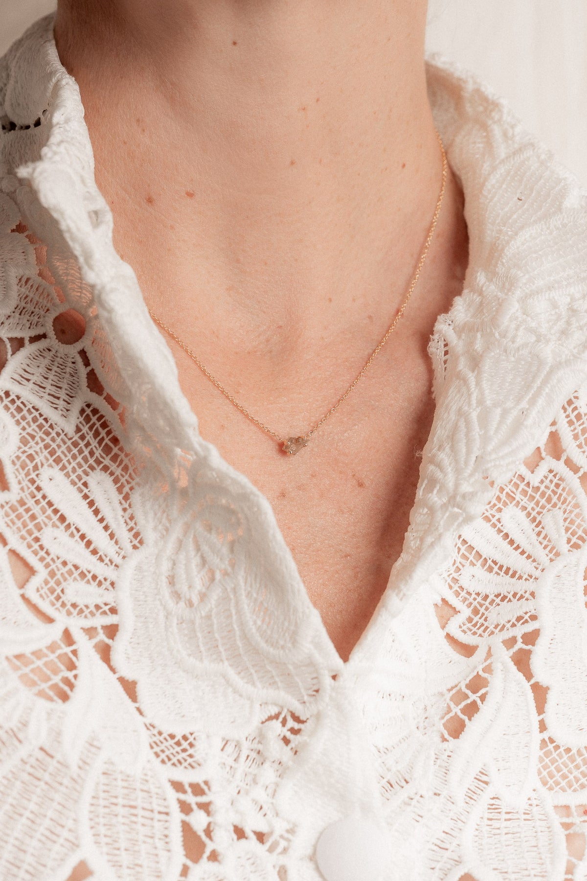 PEACH NECKLACE