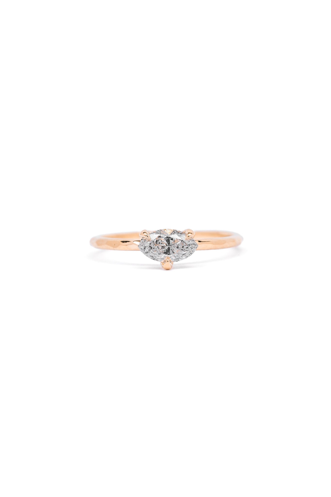 SOLITAIRE MARQUISE MILKY 0.54CT