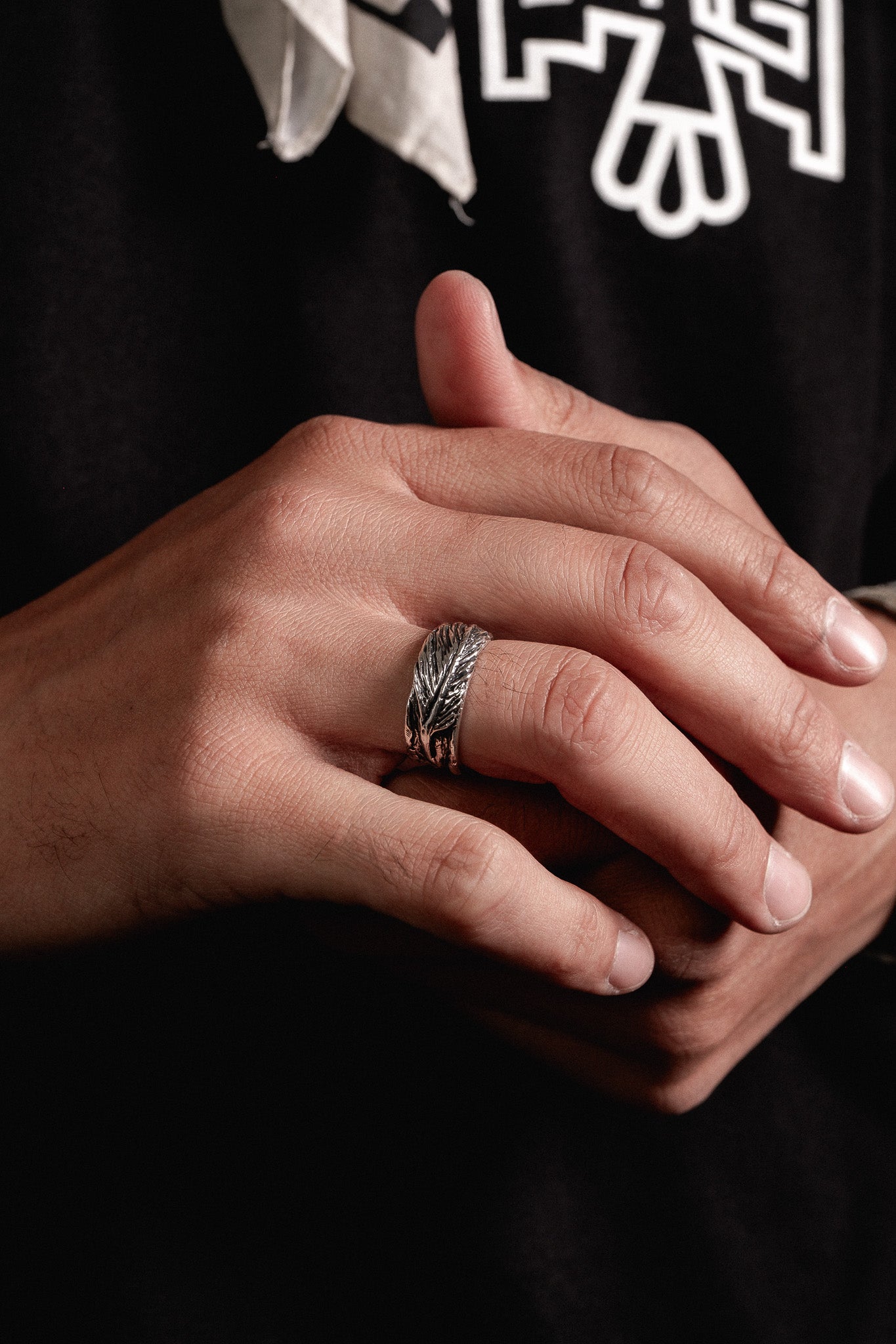 BAGUE FEATHER