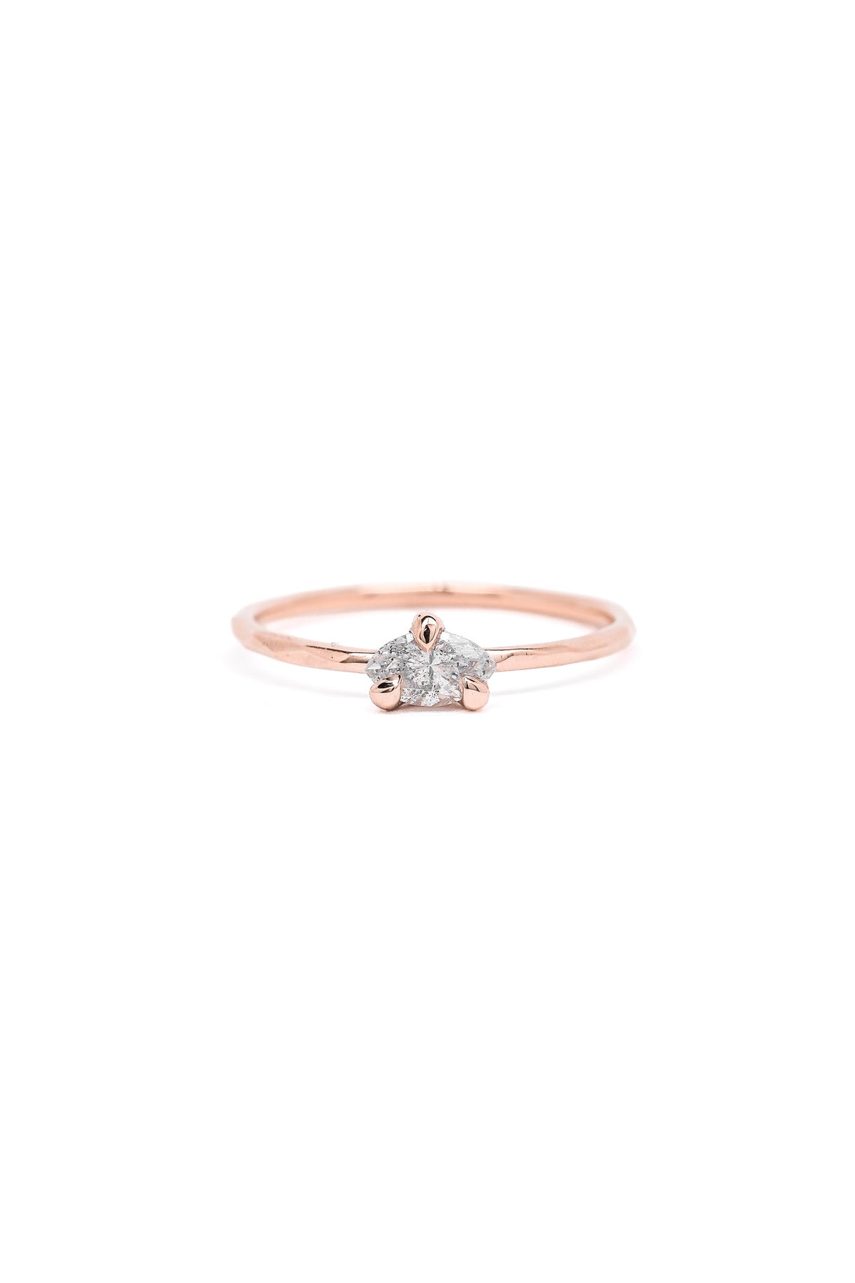 SOLITAIRE MARQUISE MILKY 0.33CT