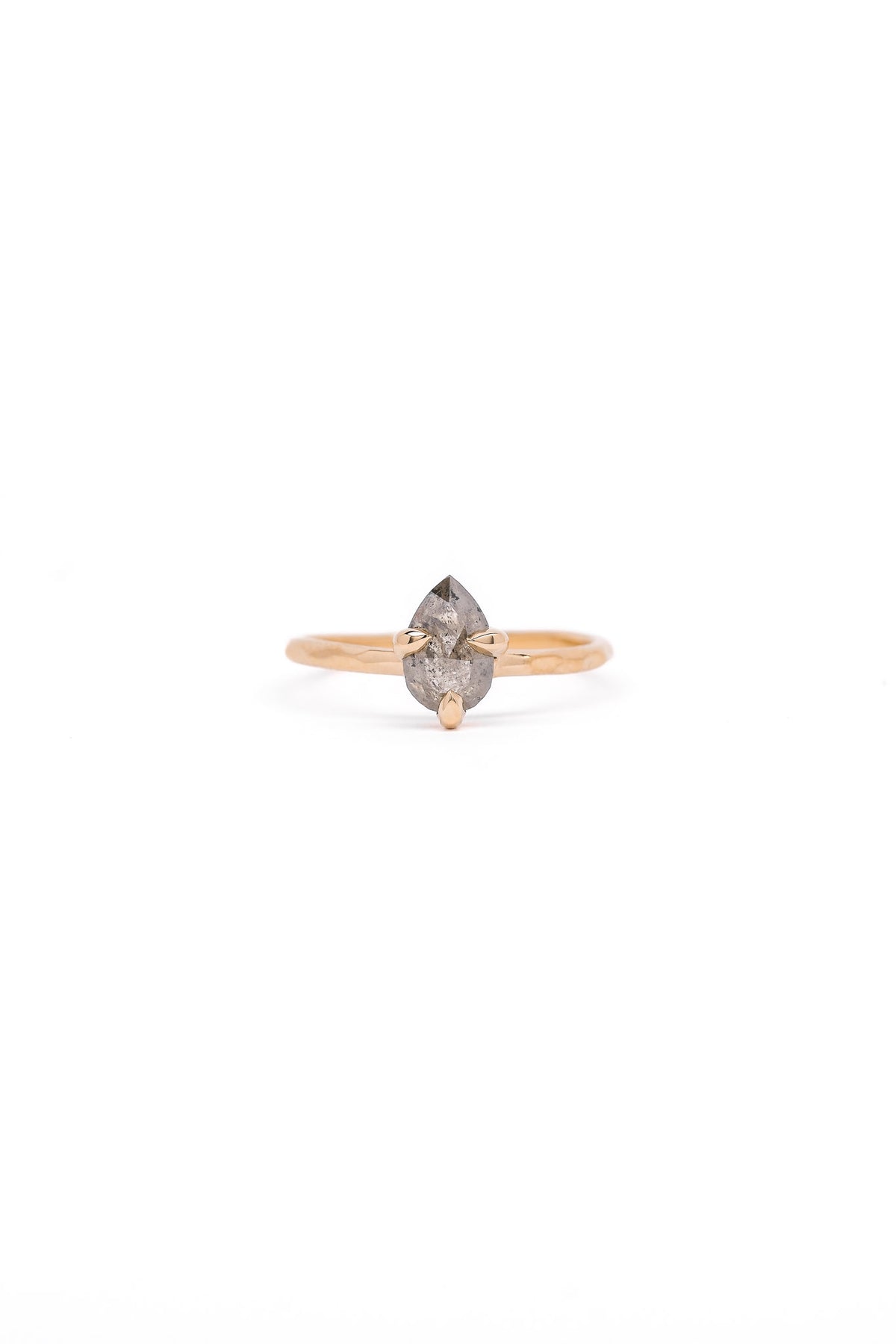SOLITAIRE POIRE GRISEA 0.82CT