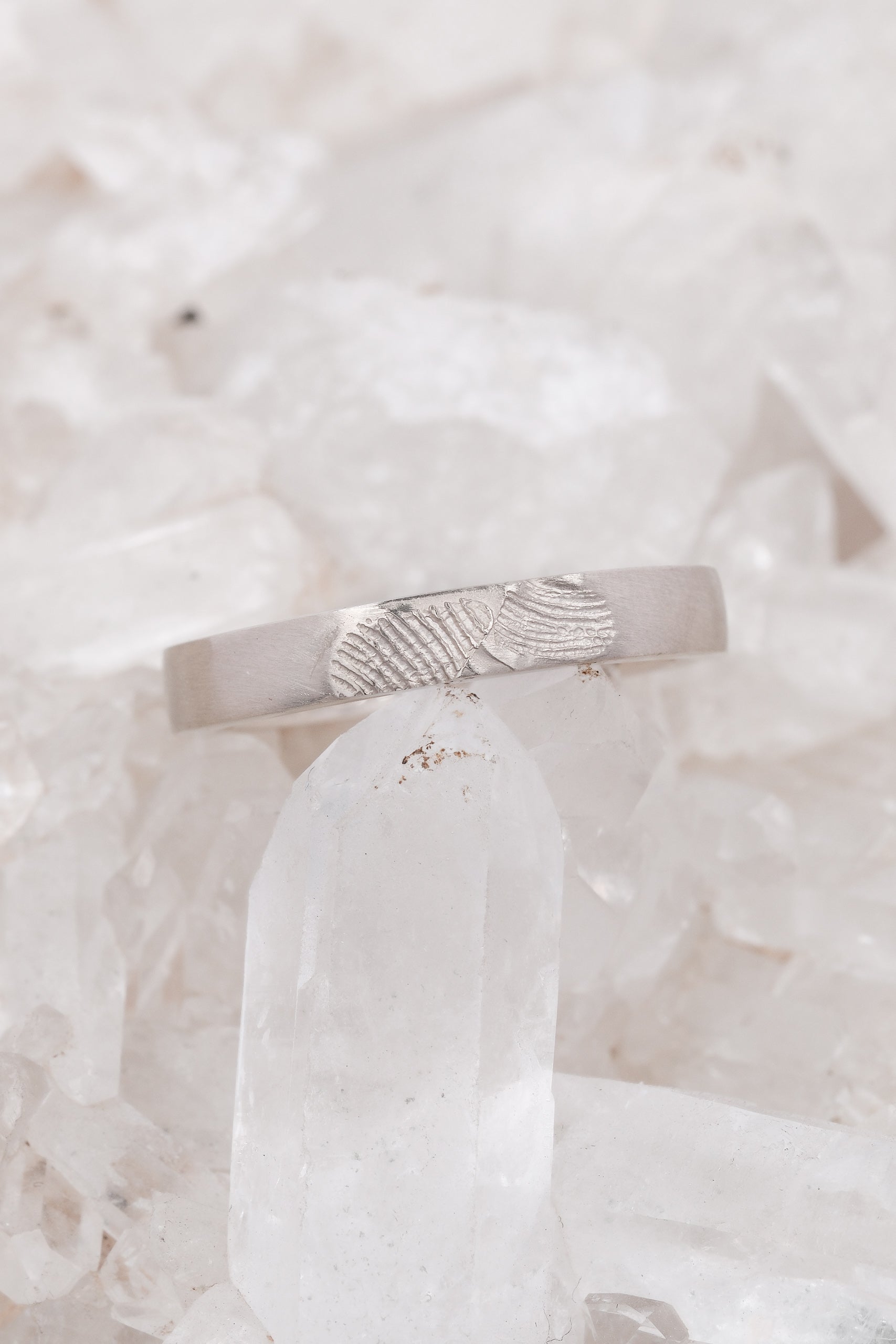 FINGERPRINT WEDDING BANDS