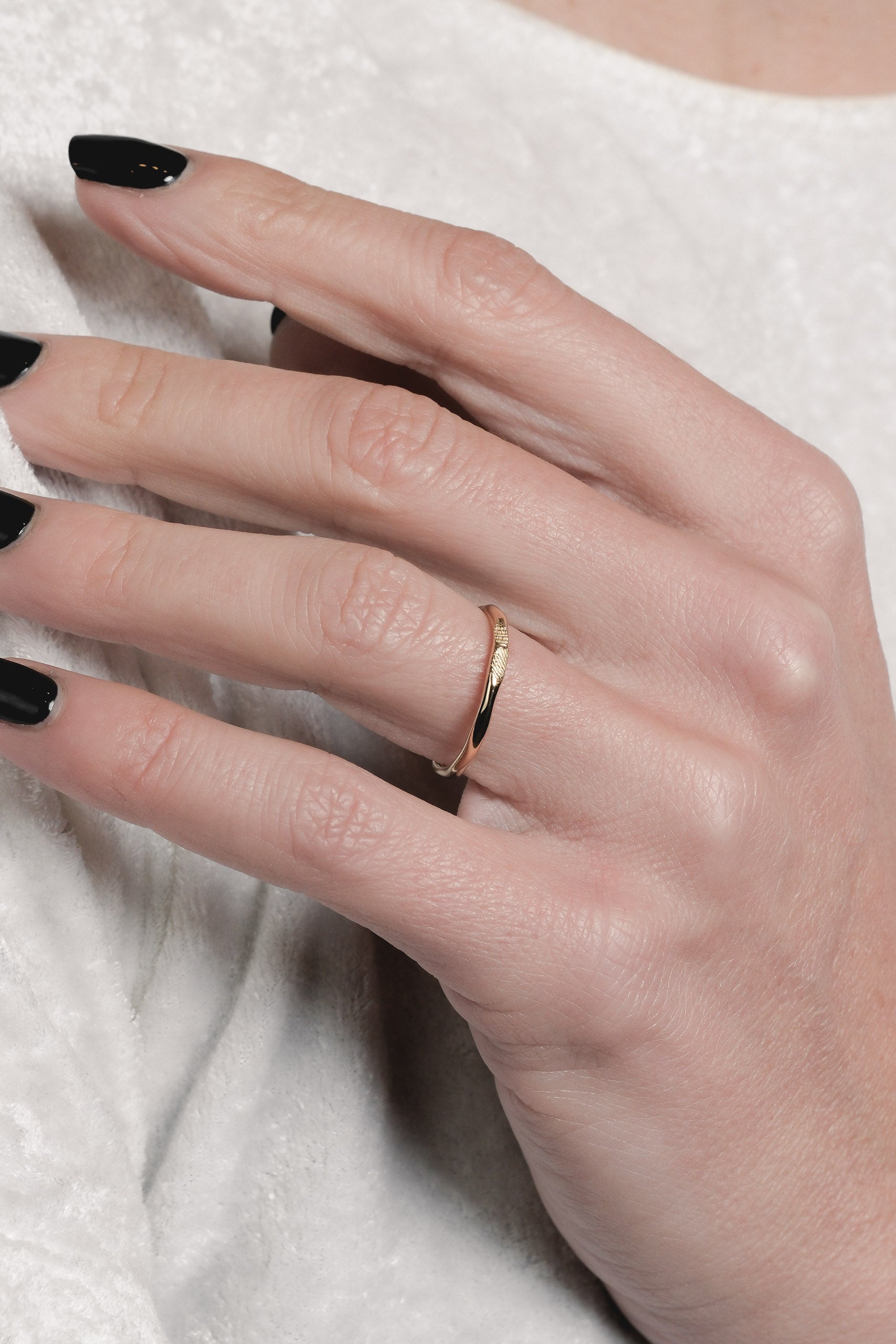 FINGERPRINT WEDDING BANDS