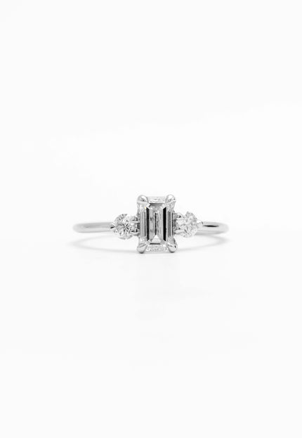 AUREA SHOULDER-SET SOLITAIRE