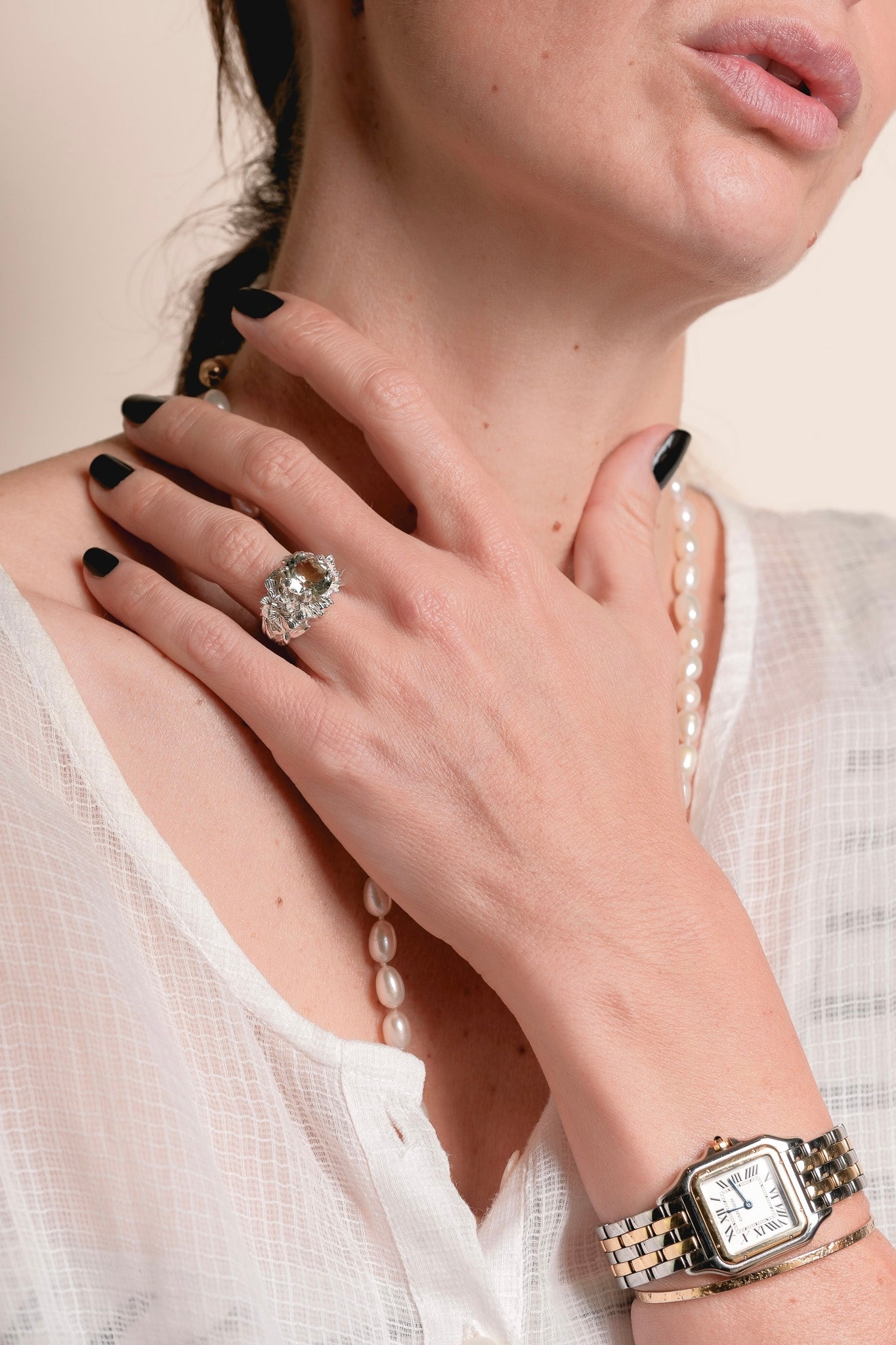 BAGUE NYMPHÉA ONDINEA