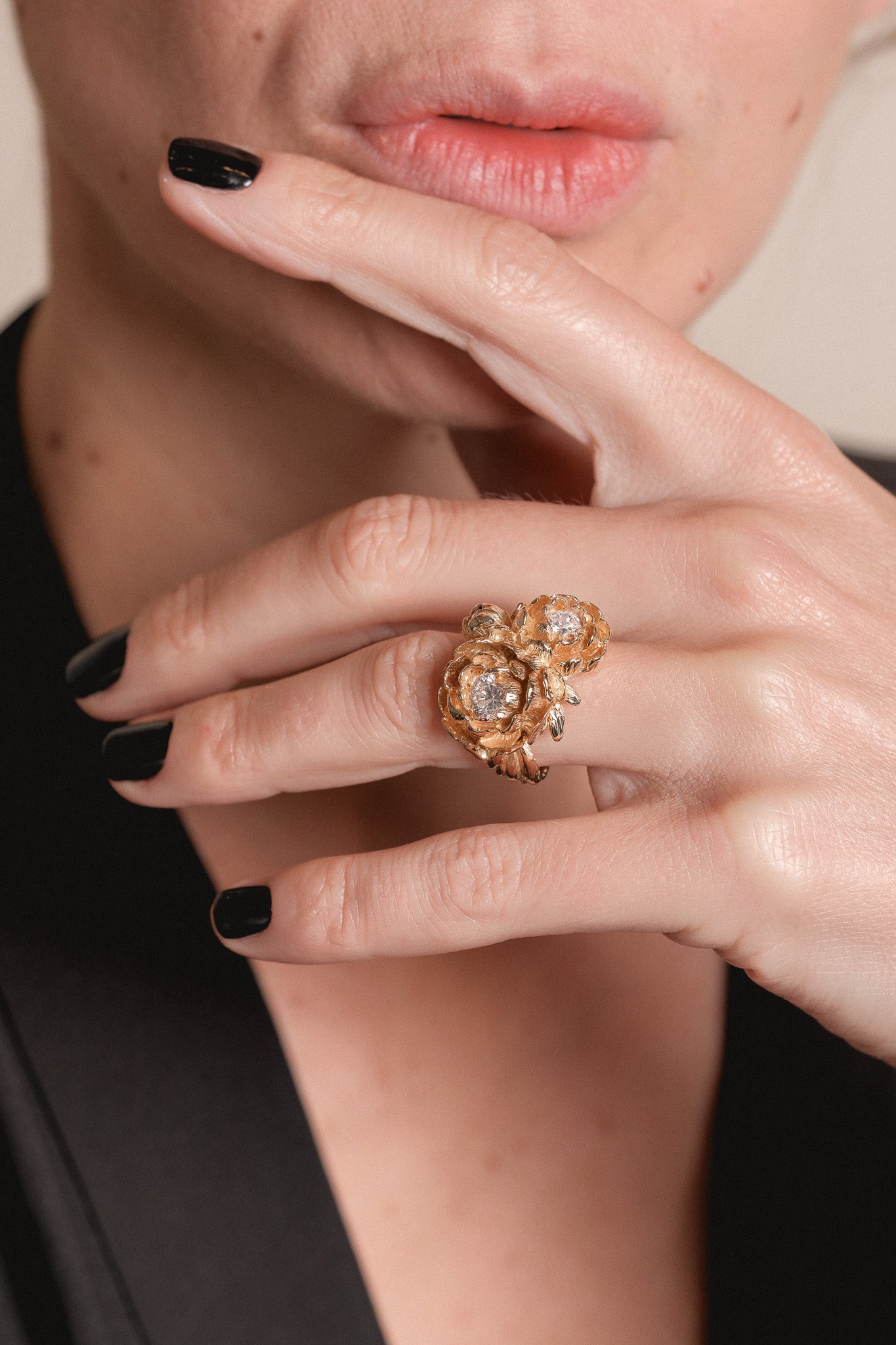 BAGUE PEONIES