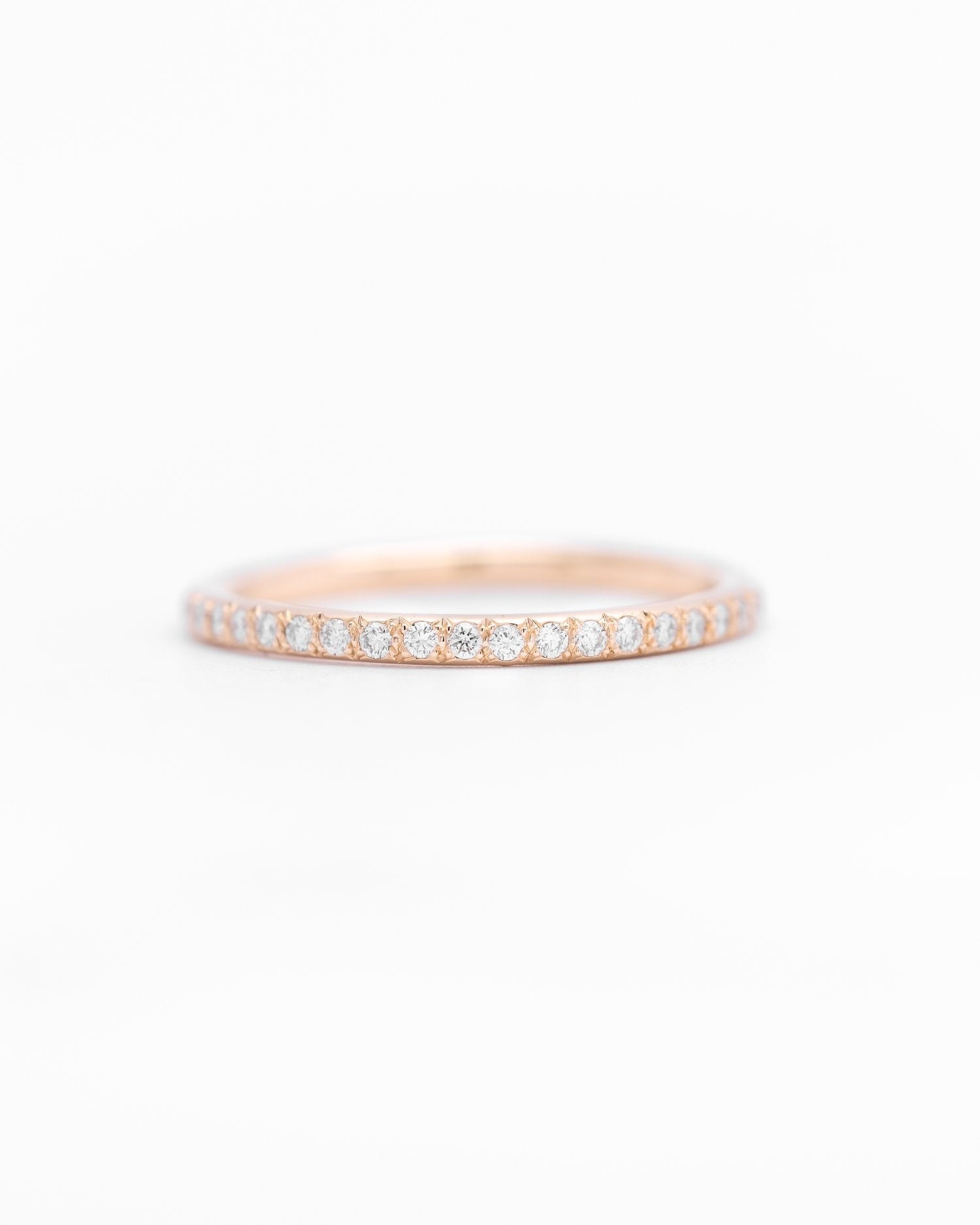 BAGUE LINA SEMI-PAVÉE
