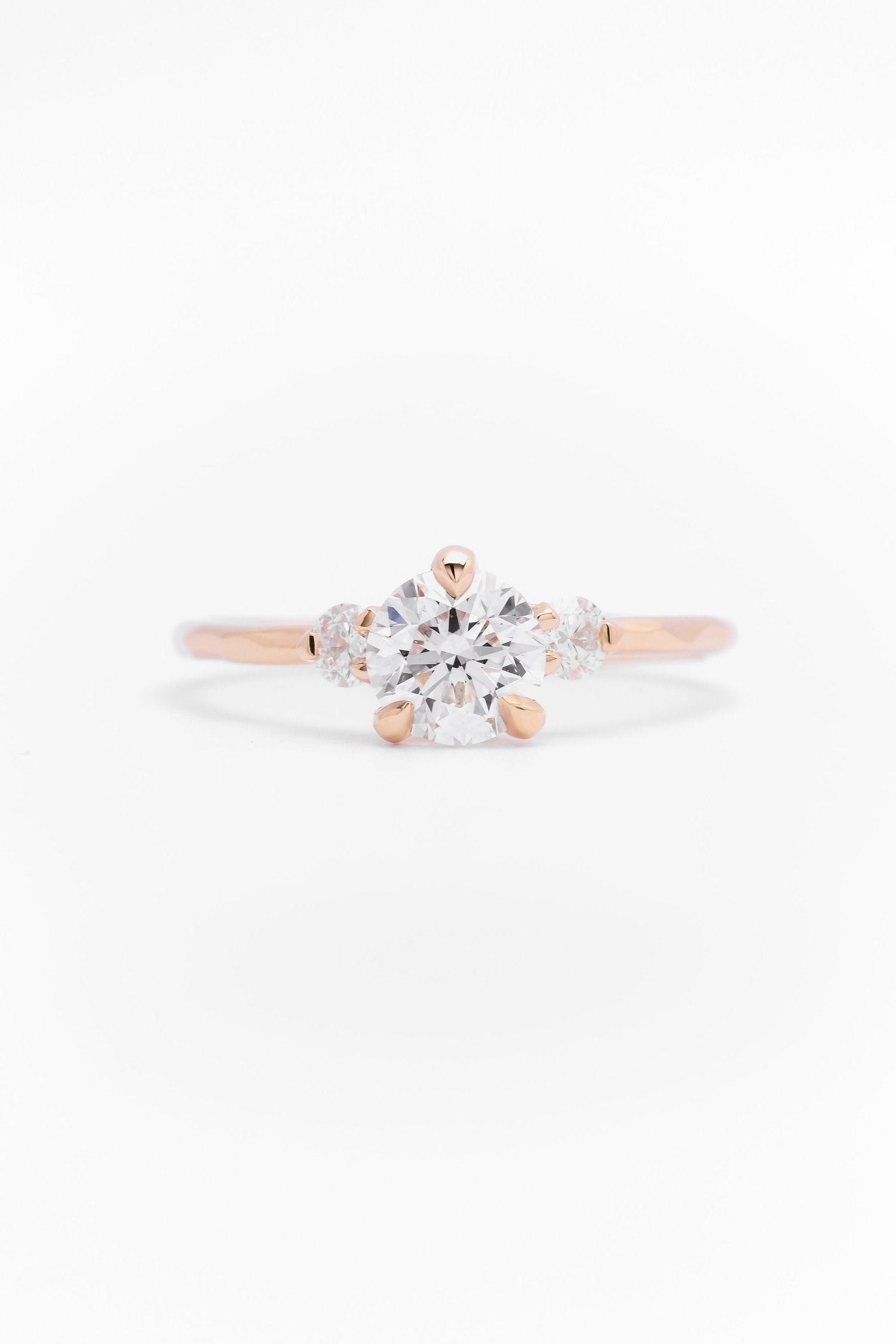 TRINITA - SHOULDER-SET SOLITAIRE