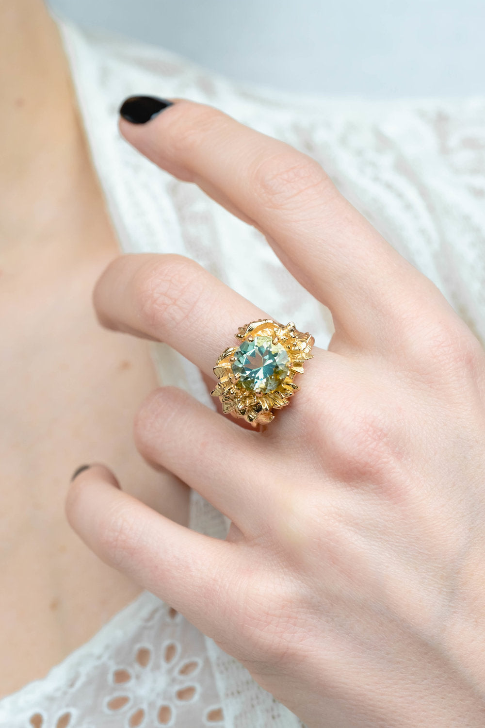 BAGUE NYMPHÉA LUTEA