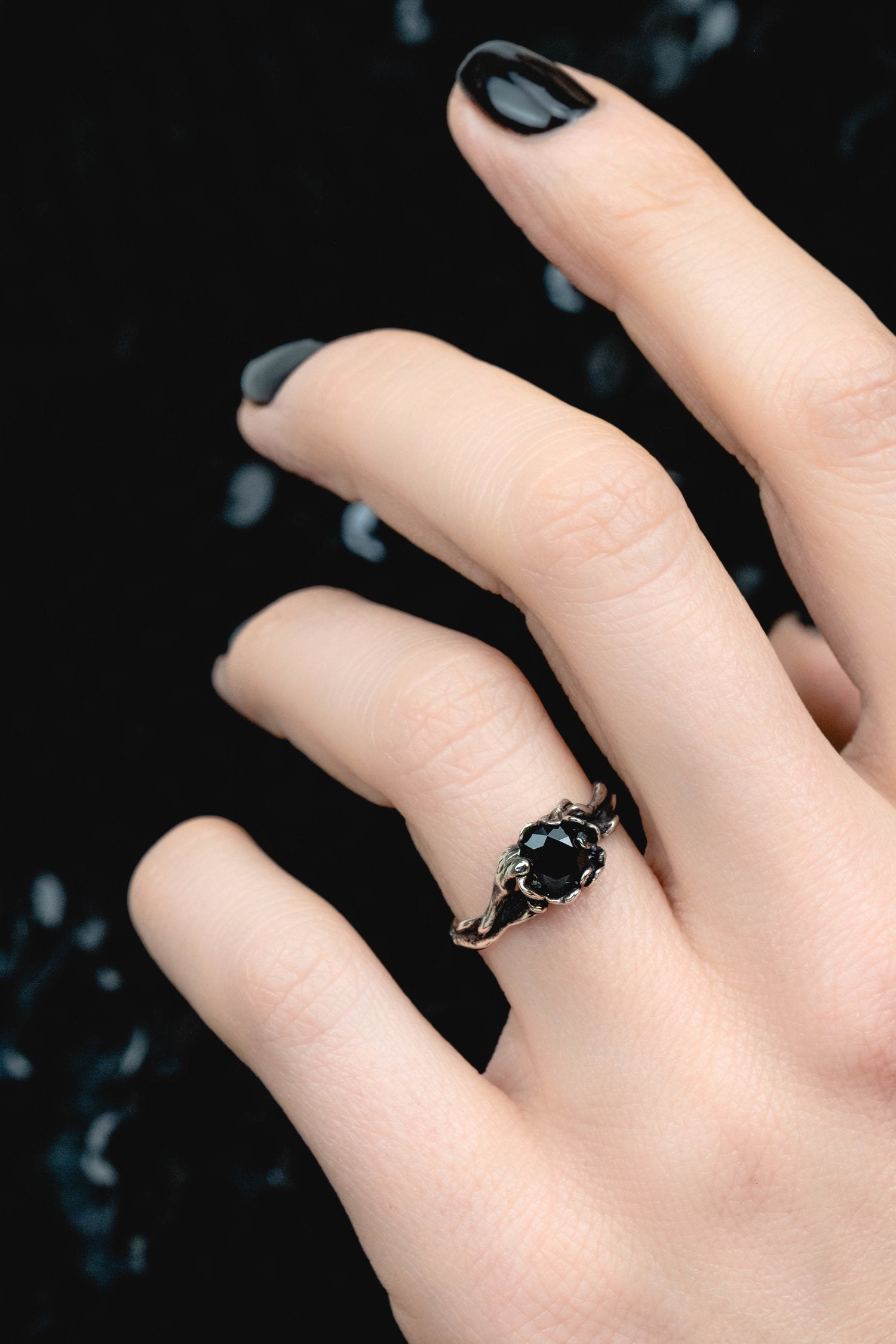 BAGUE BLACK ORPHÉA