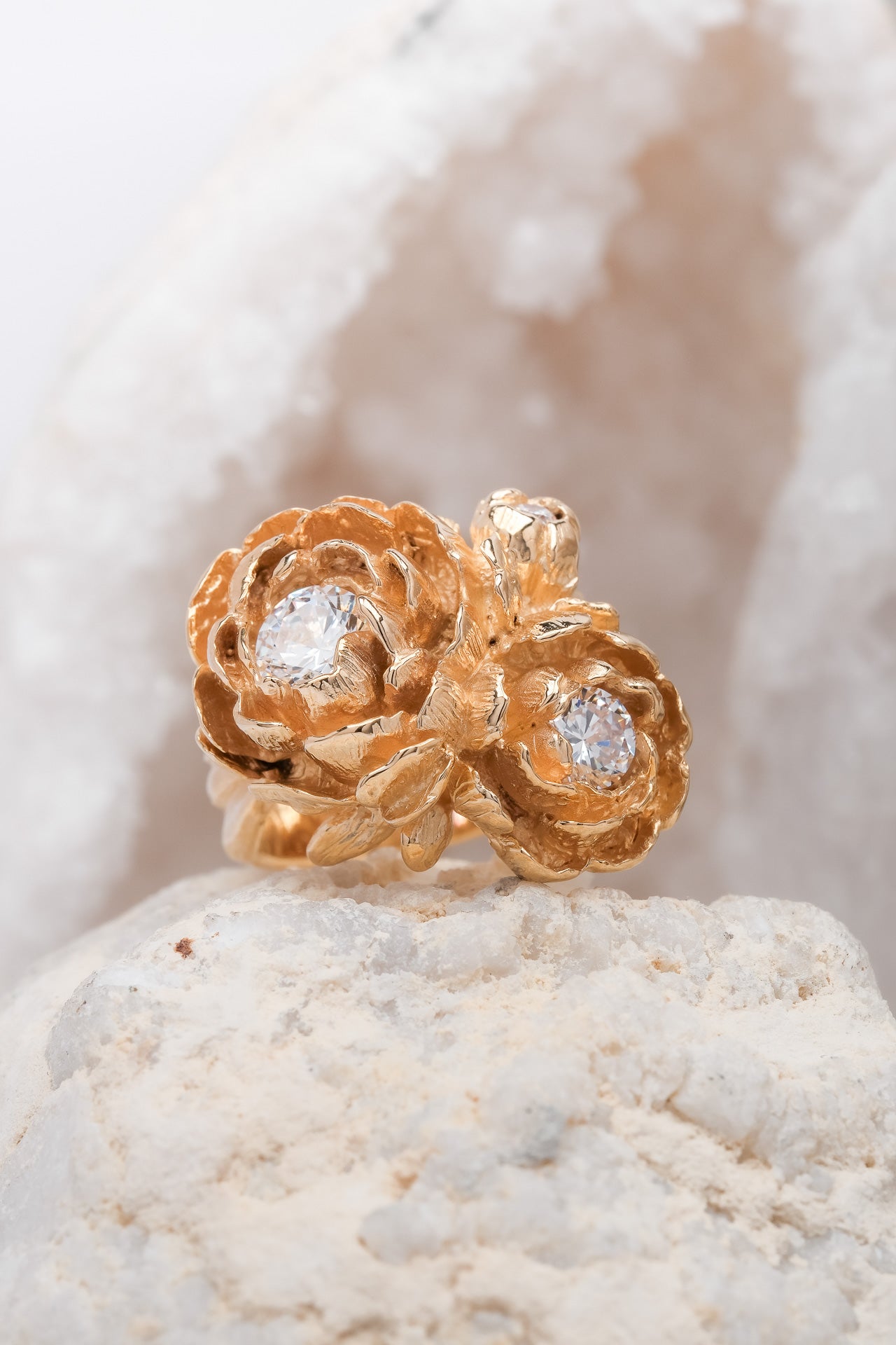 BAGUE PEONIES