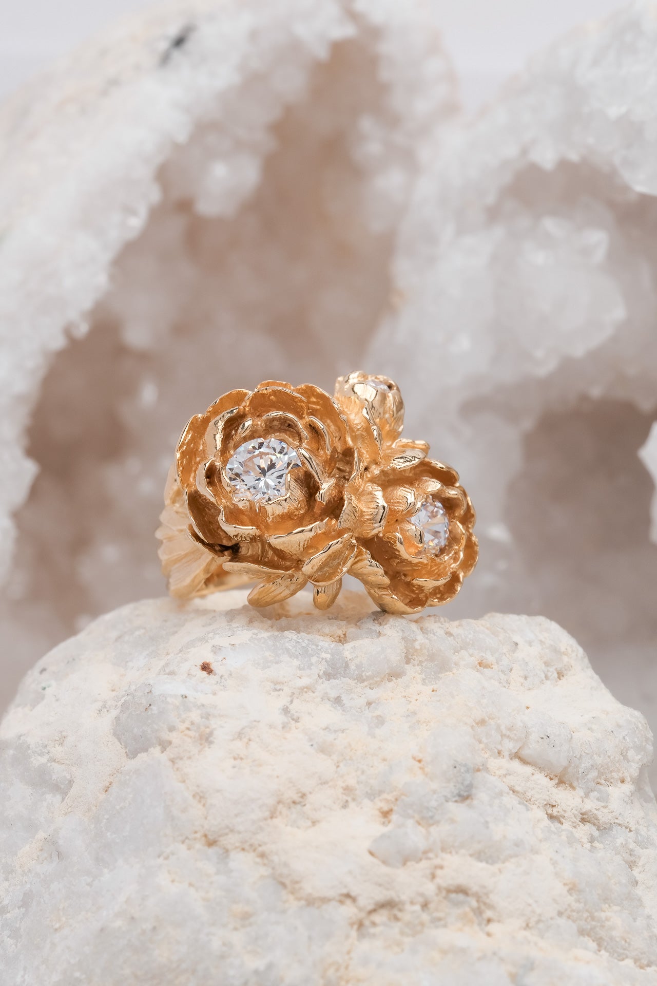 BAGUE PEONIES