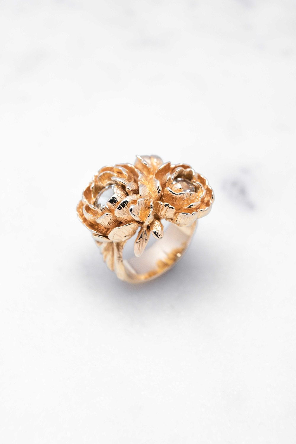BAGUE PEONIES LUTEA/ONDINEA