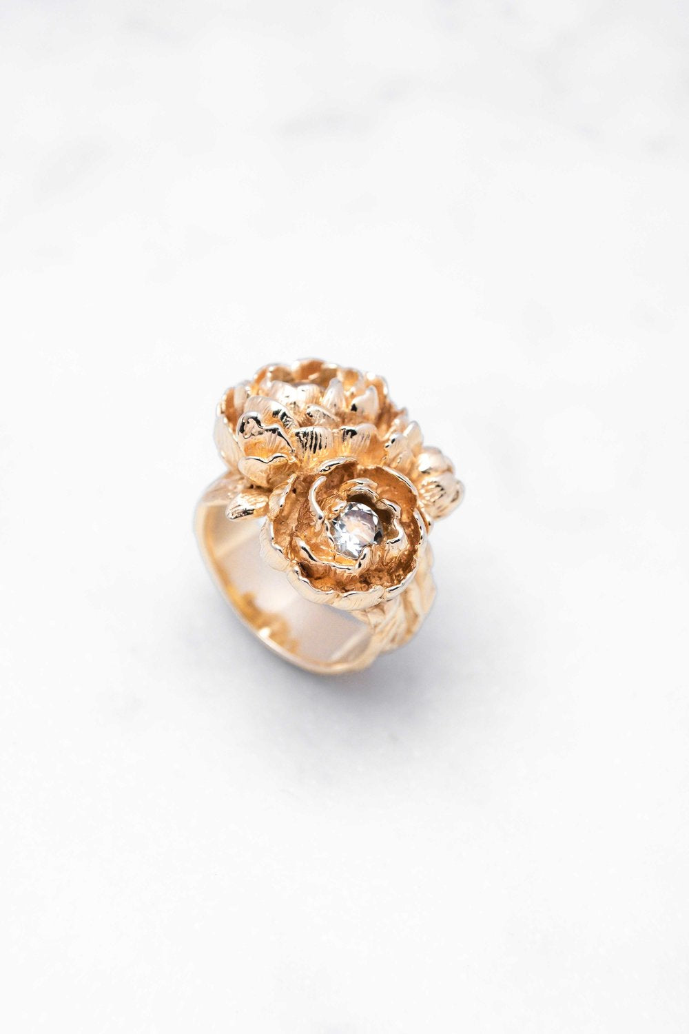 BAGUE PEONIES LUTEA/ONDINEA