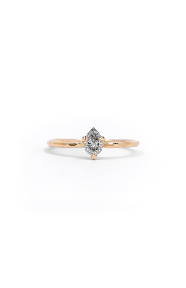 SOLITAIRE POIRE MILKY 0.33CT