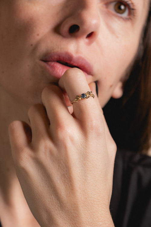 BAGUE EUCALYPTUS SUR-MESURE