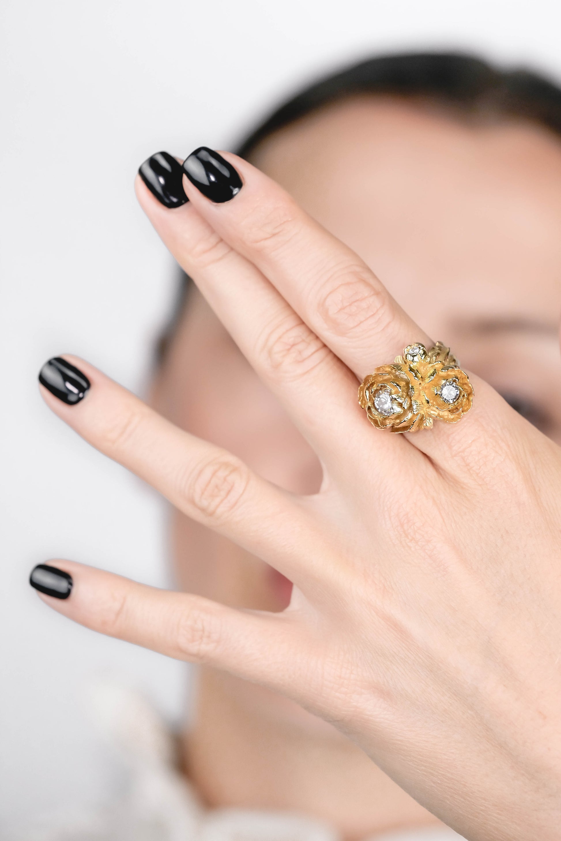 BAGUE PEONIES