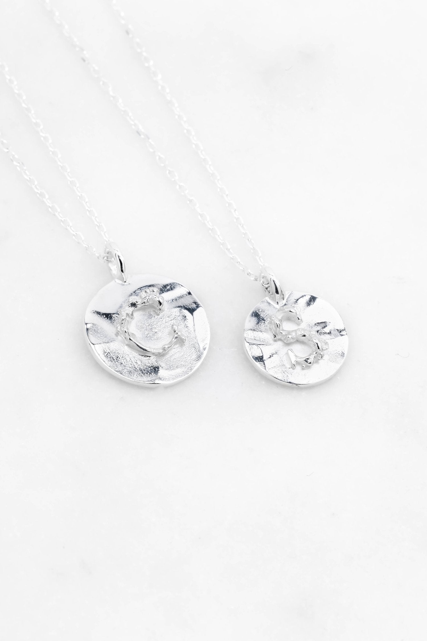 ALPHABET MEDAL NECKLACE