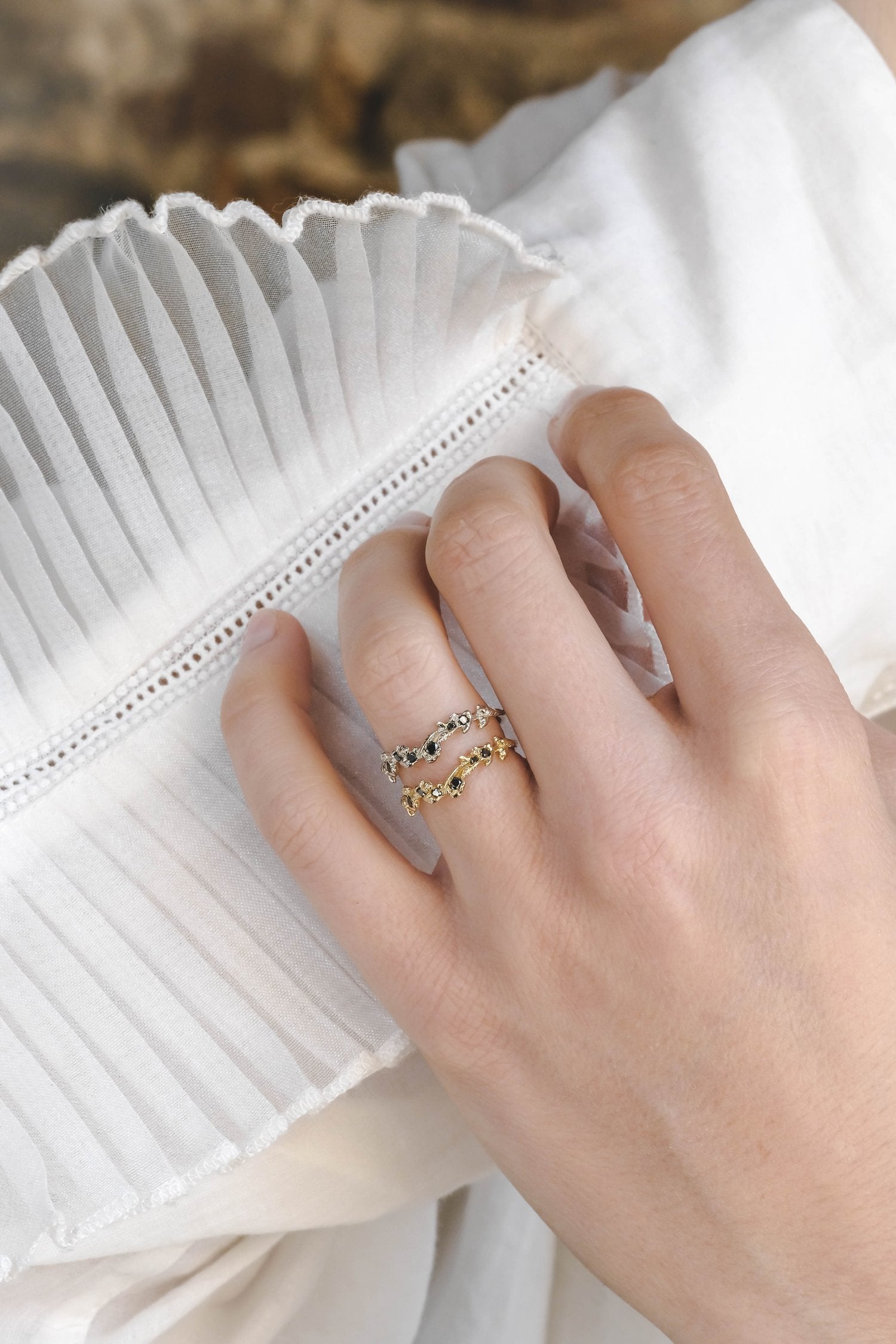 BAGUE BLACK MÛRES SAUVAGES