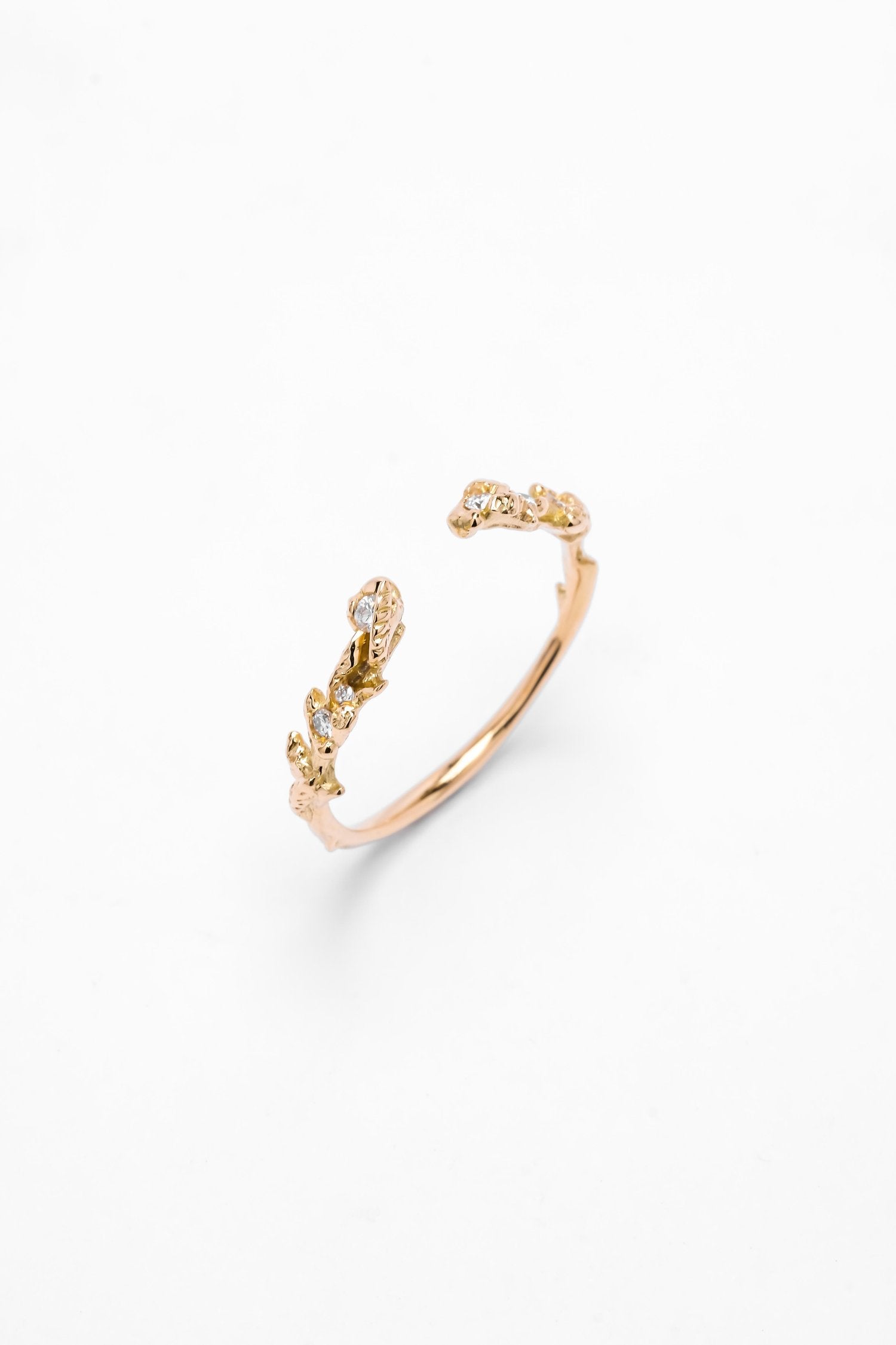 BAGUE MÛRES SAUVAGES OUVERTE