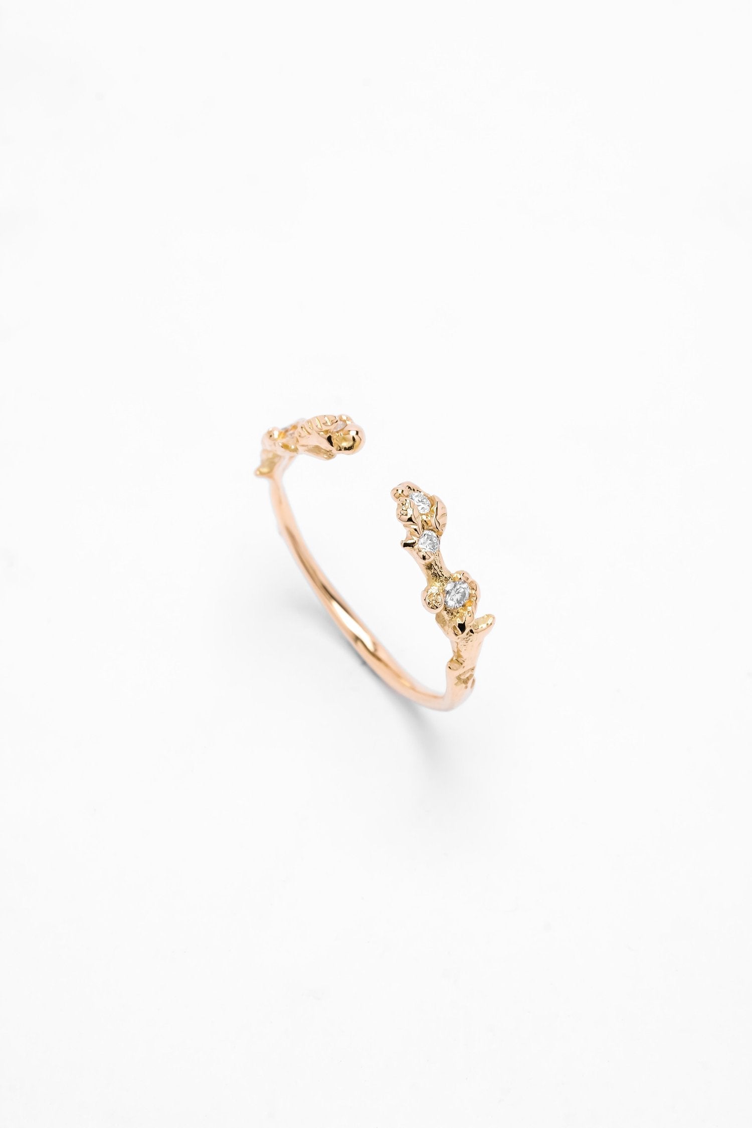 BAGUE MÛRES SAUVAGES OUVERTE