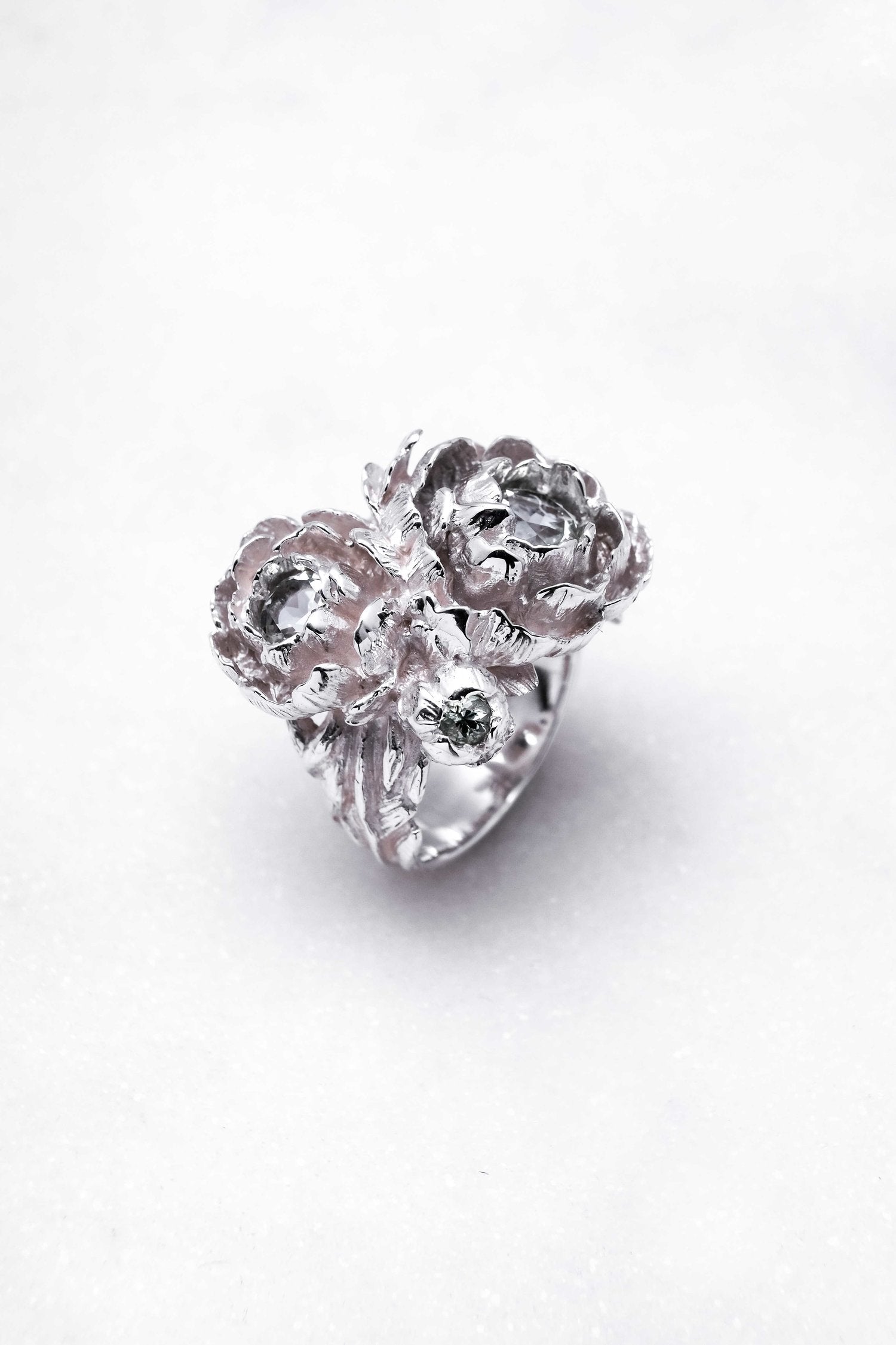 BAGUE PEONIES LUTEA/ONDINEA