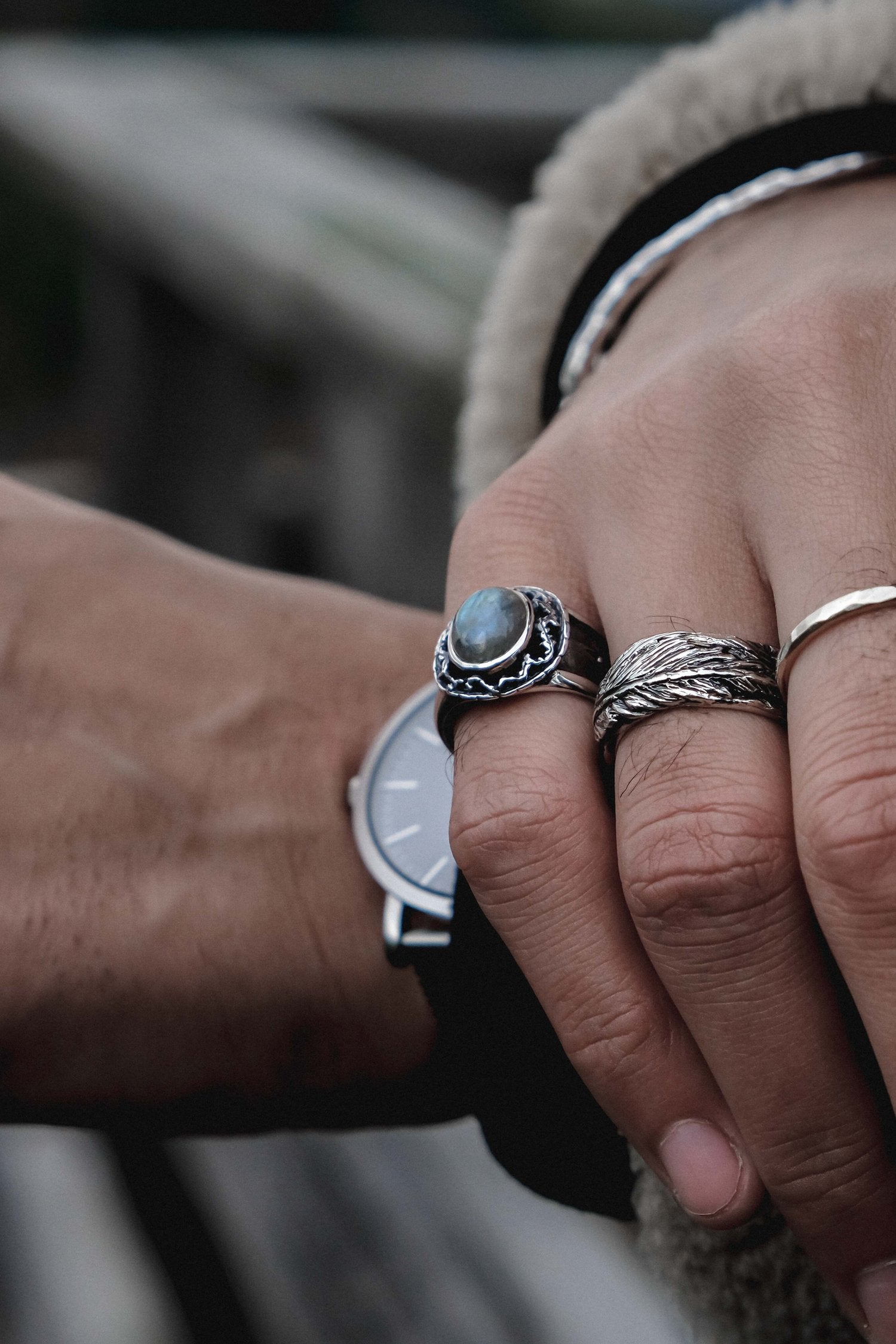 BAGUE FEATHER