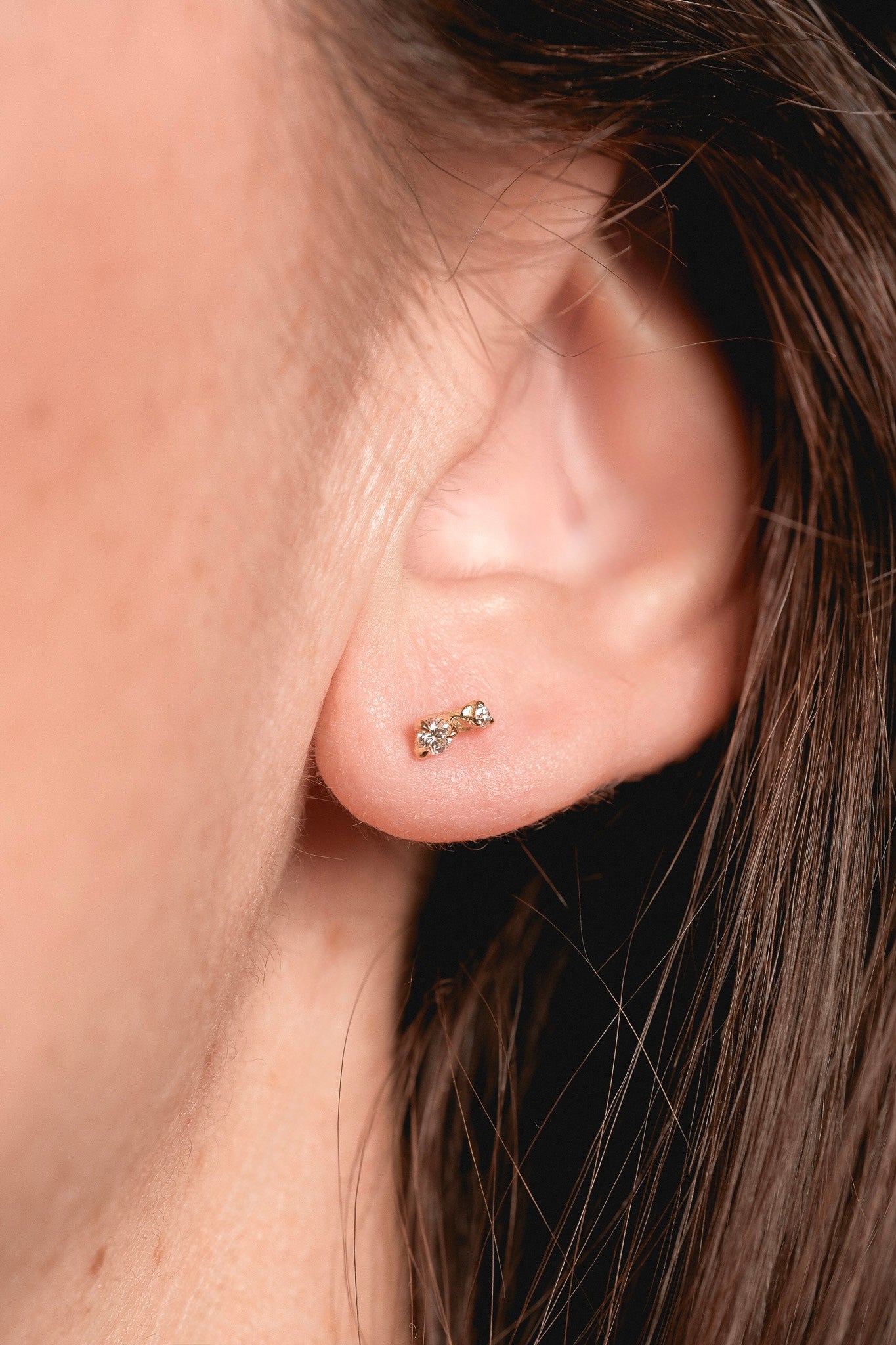 MINI DOUBLE EARRINGS