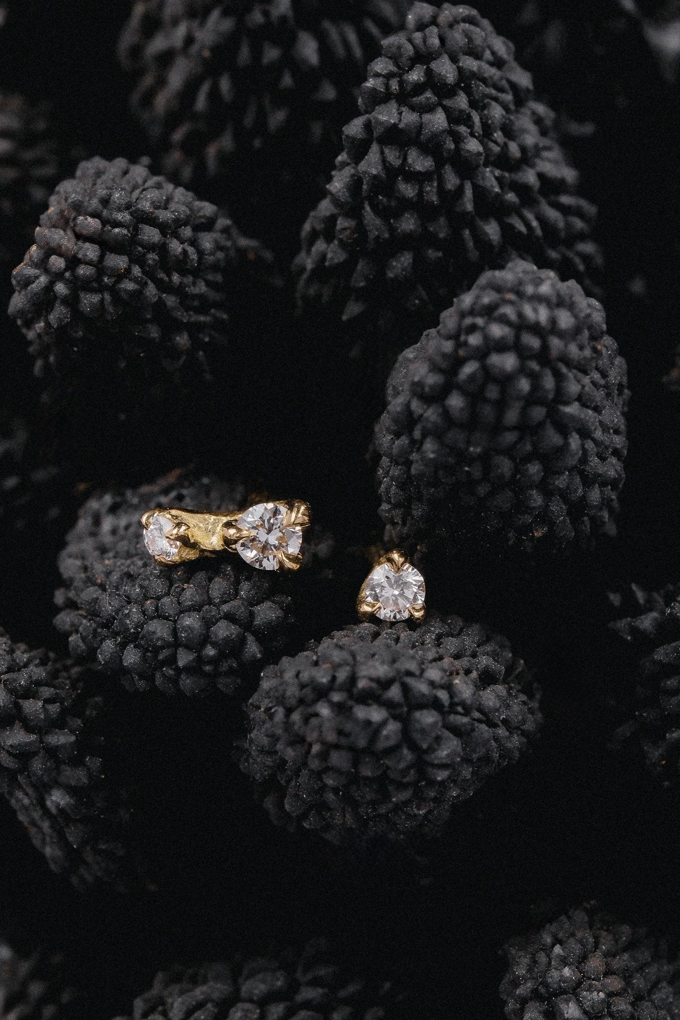 MINI DOUBLE EARRINGS